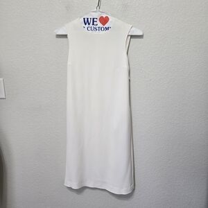 Escada White Sleeveless A-line Dress Size32/US 2